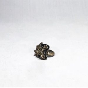 Sterling Silver Silpada Flower Ring